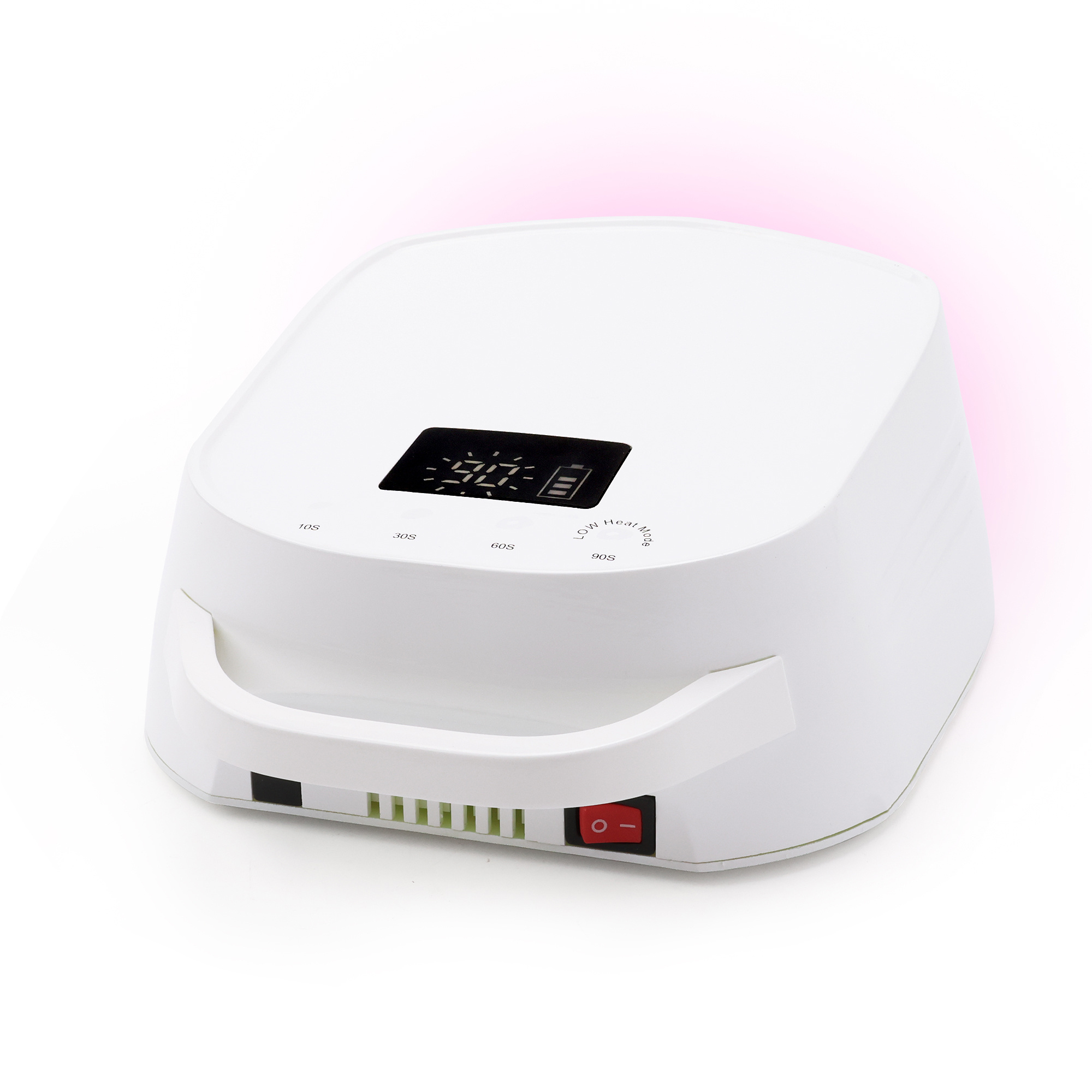 2024 new 96w Fast Dry Salon Home Uv dryer nail lamp professional portable rechargeable nail lamp