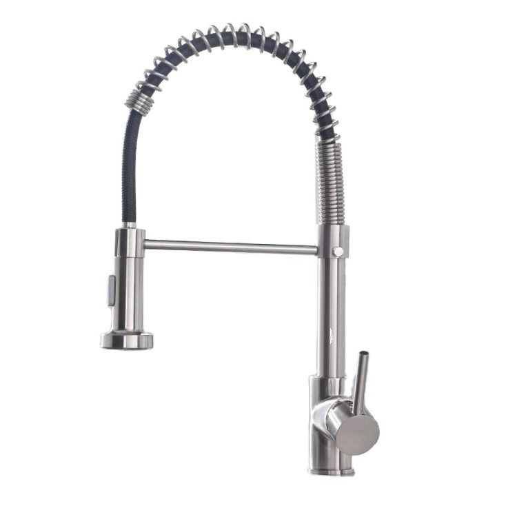 Luxury Rose Gold Kitchen Faucet: Watermark Certified, Pull Down Design, Oil Rubbed Bronze Finish