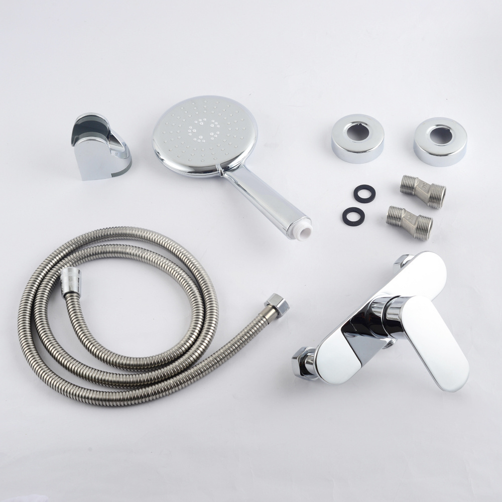 Rain Shower Head & Handheld Spray - Valve Tap Kit, Minwei, Easy Installation, Durable Construction