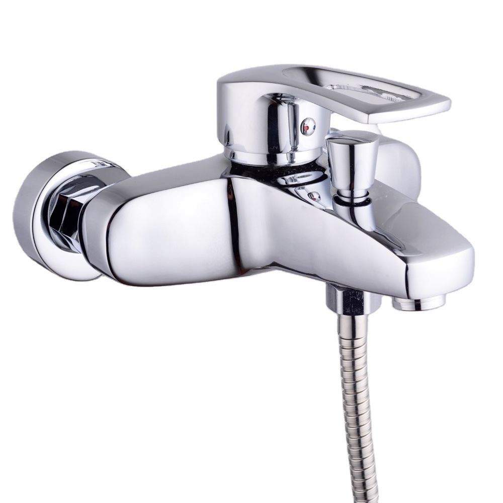 Minwei Durable and Affordable: Deck Mounted Bath Tub Mixer with Brass Body Shower Faucet