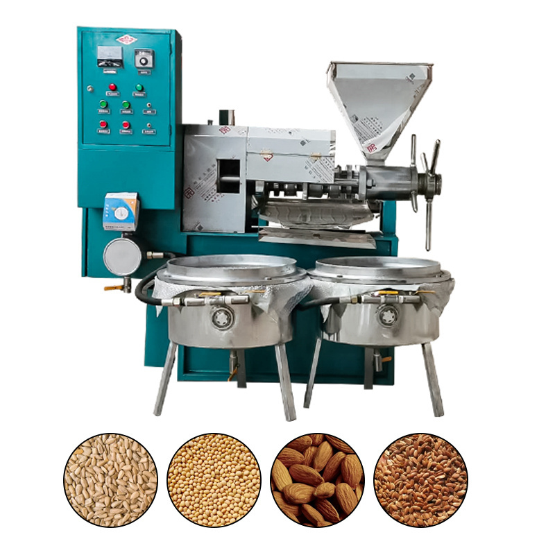 100-150KG/H Coconut Oil Making Machine Coconut Oil Press Machine Copra Oil Pressing Machinery