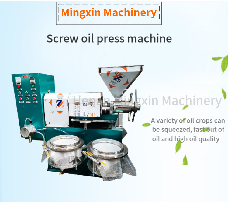 Factory Price Homemade Cotton Seed Cashew Soybean Sunflower Oil Press Processing Castor Oil Extraction Machine