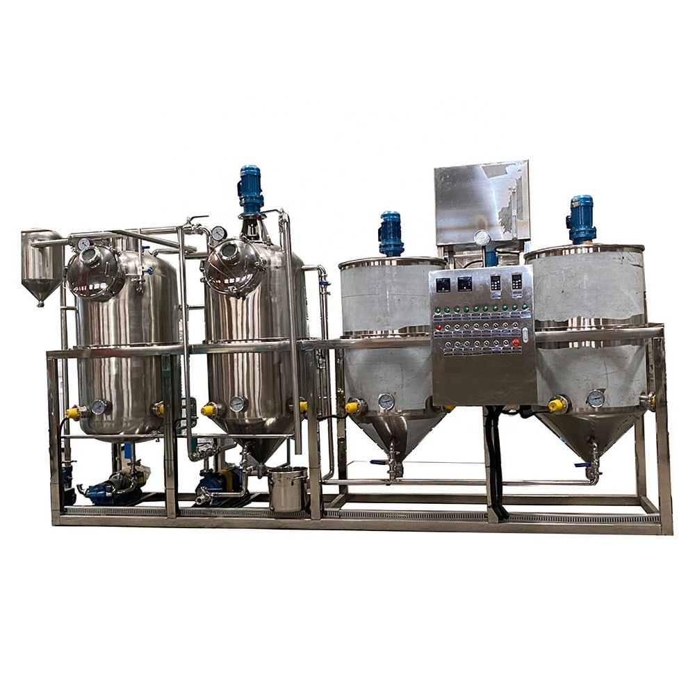 oil palm processing plant with refinery coconut oil refinery machine edible oil refinery plant cost