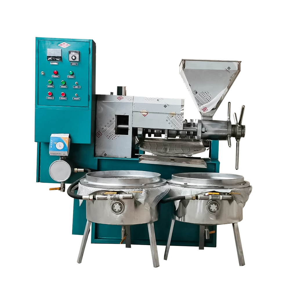 Cooking oil making sunflower  oil presser sesame peanut soybean seeds oil press machine