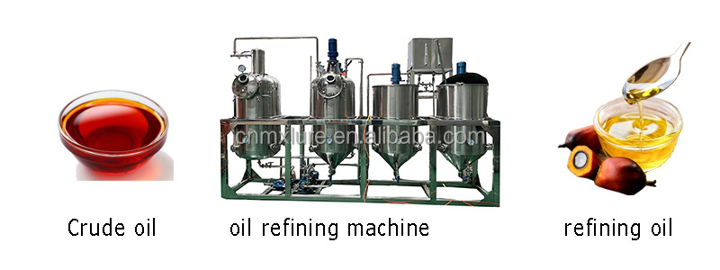 coconut oil refining machine waste oil to diesel fuel refinery heavy oil refinery thin film method