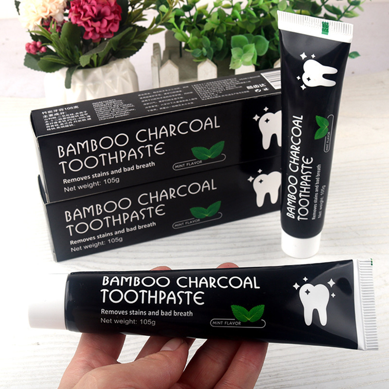 Wholesale Cheap Charcoal Toothpaste Price Organic Black Bamboo Charcoal Toothpaste Private Label