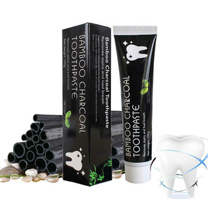 Wholesale Cheap Charcoal Toothpaste Price Organic Black Bamboo Charcoal Toothpaste Private Label