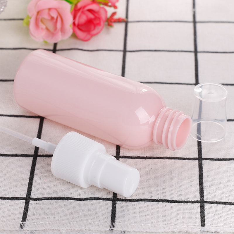 Hot sale high quality  perfume 2 oz  60ml 120ml pet empty spray perfume plastic bottles for cosmetics