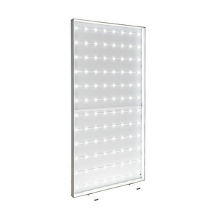 S85X200CM LED Strip Exhibition single sided Trade Show Display LED metal light box stand fabric lightbox