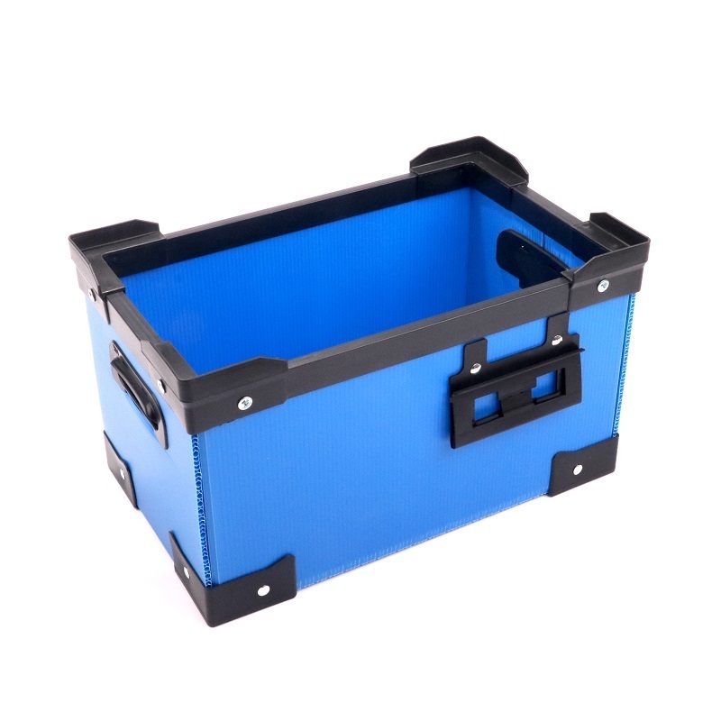 Manufacturer Best price Wholesale Antistatic Foldable Picking Storage Boxes pp plastic sheet box