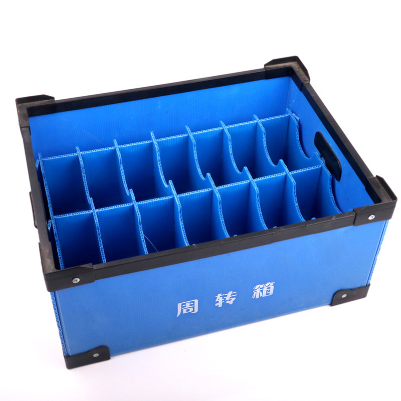 Manufacturer Best price Wholesale Antistatic Foldable Picking Storage Boxes pp plastic sheet box