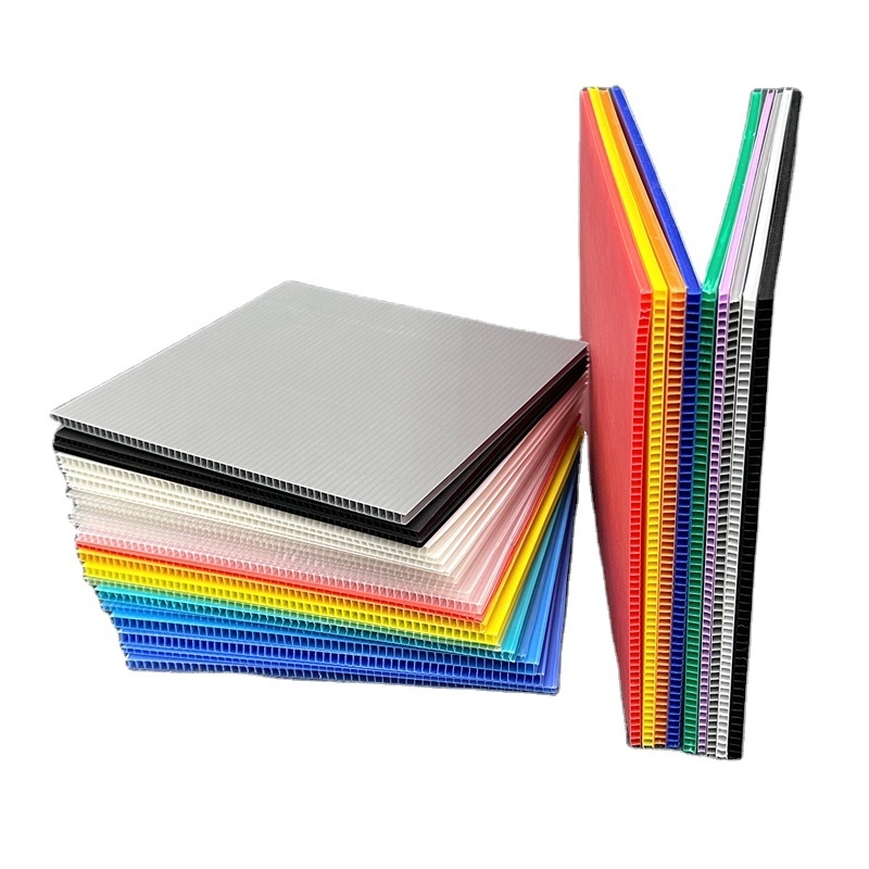 High Quality popular Customized colour waterproof Hollow Plastic sheet Coroplast Sheet pp plastic sheet