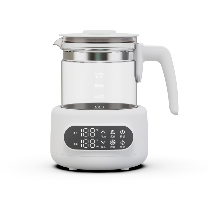 Glass Kettle Intelligent Programmable Automatic Glass Stew Milk Steam Health Pot Electric Multipurpose Kettle