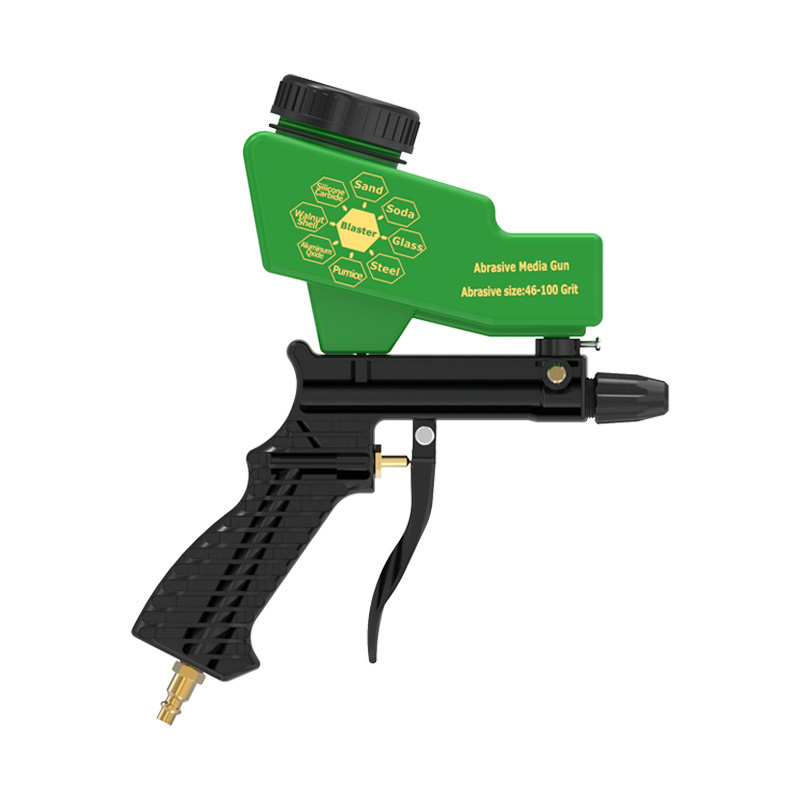 High Quality Gravity Speed Blaster Portable Sandblaster Gun Kit Air Sandblaster Gun Ki