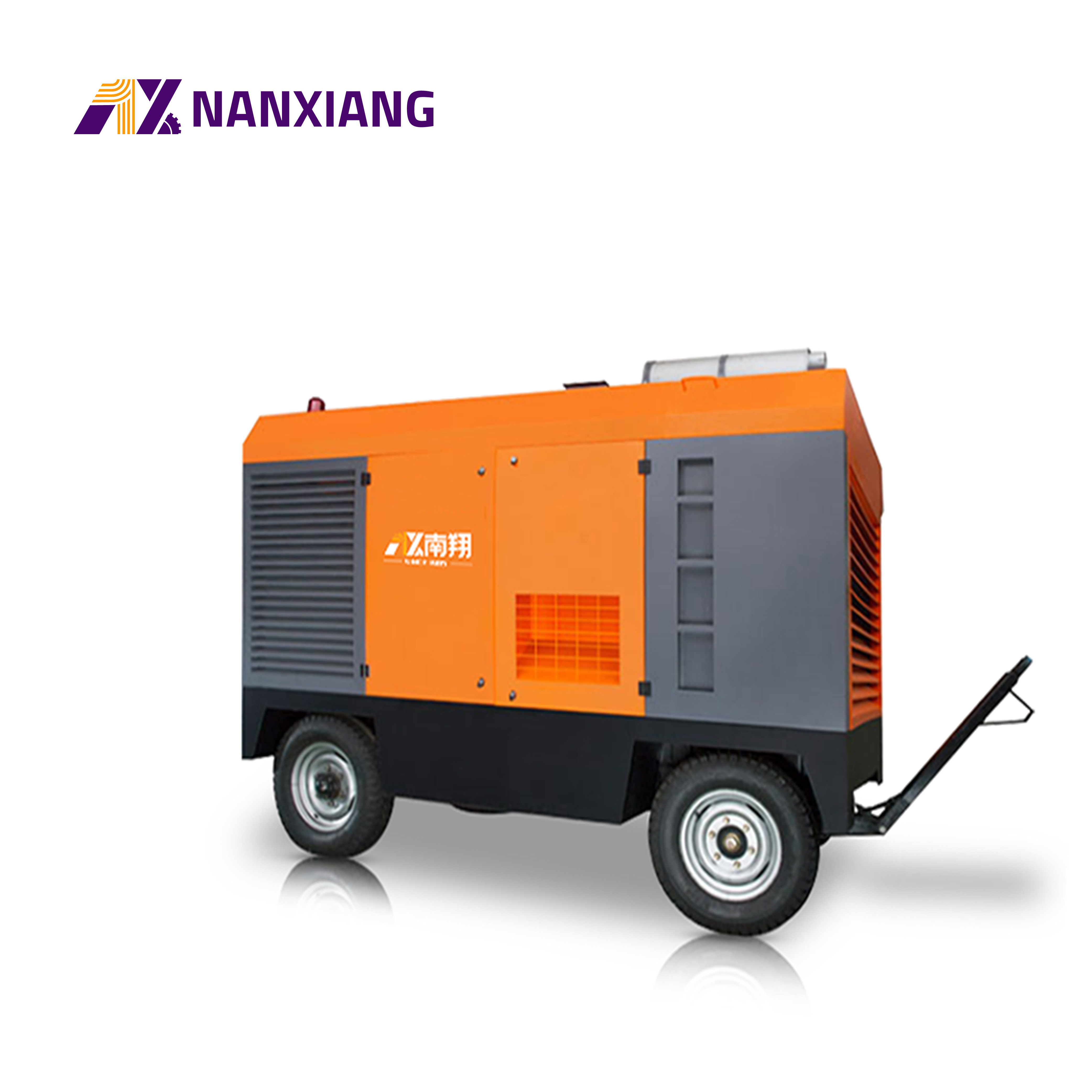 Portable Diesel Screw Air Compressor 191kw 18bar Pull Behind Air Compressor For Water Well Drilling Rig /Mining