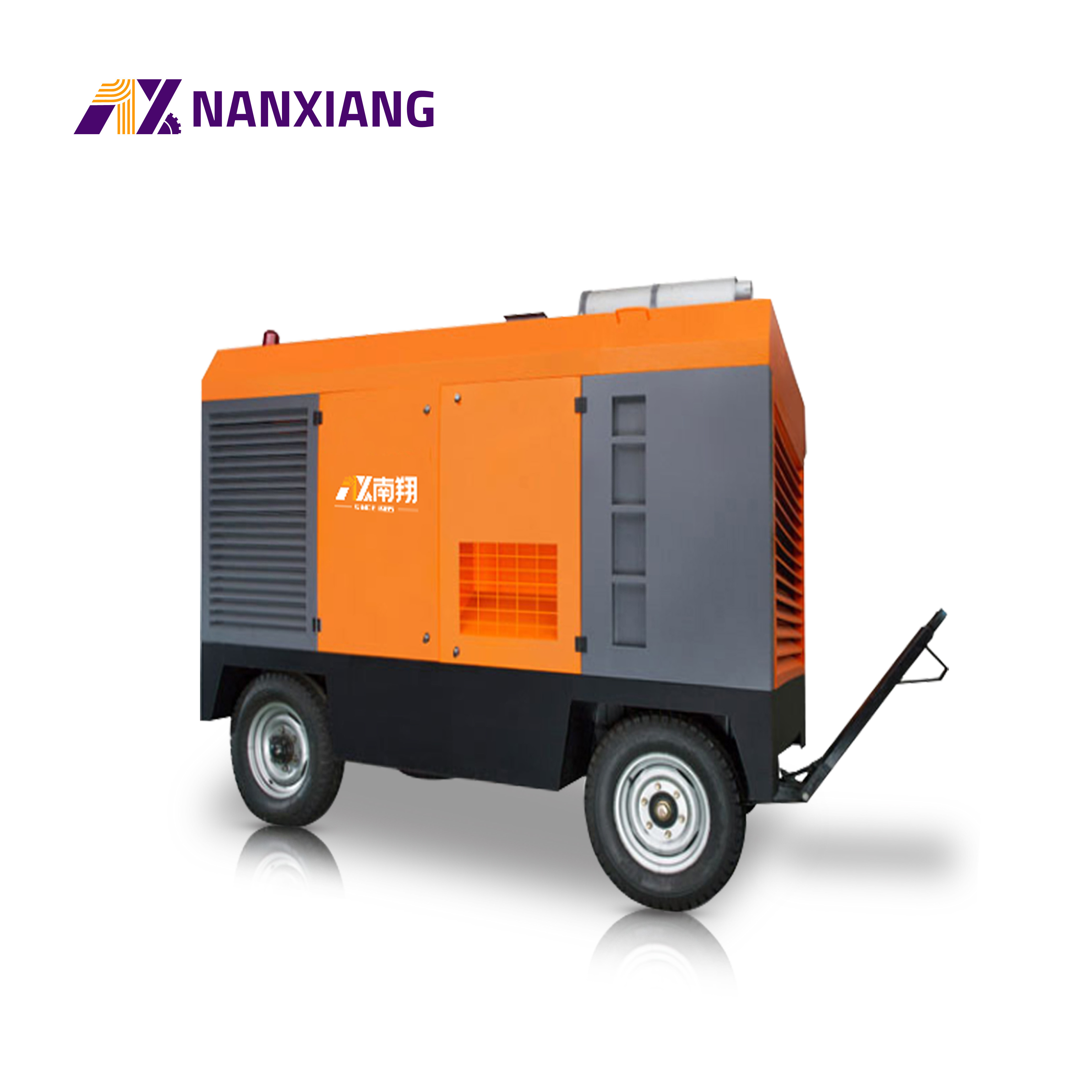 Portable Diesel Screw Air Compressor 191kw 18bar Pull Behind Air Compressor For Water Well Drilling Rig /Mining