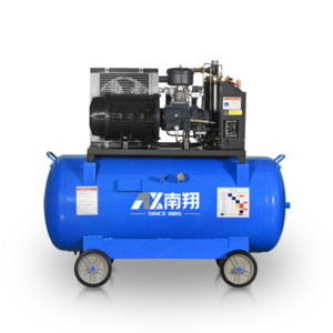 Home Small High Pressure Mini screw air compressor with 200L air tank for car 7.5kw 10HP portable compressor