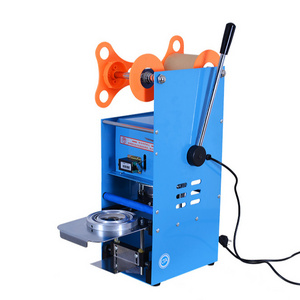 Good Quality Semi-auto Container Cup Sealing Machine 90mm Bubble Tea Cup Sealing Machine