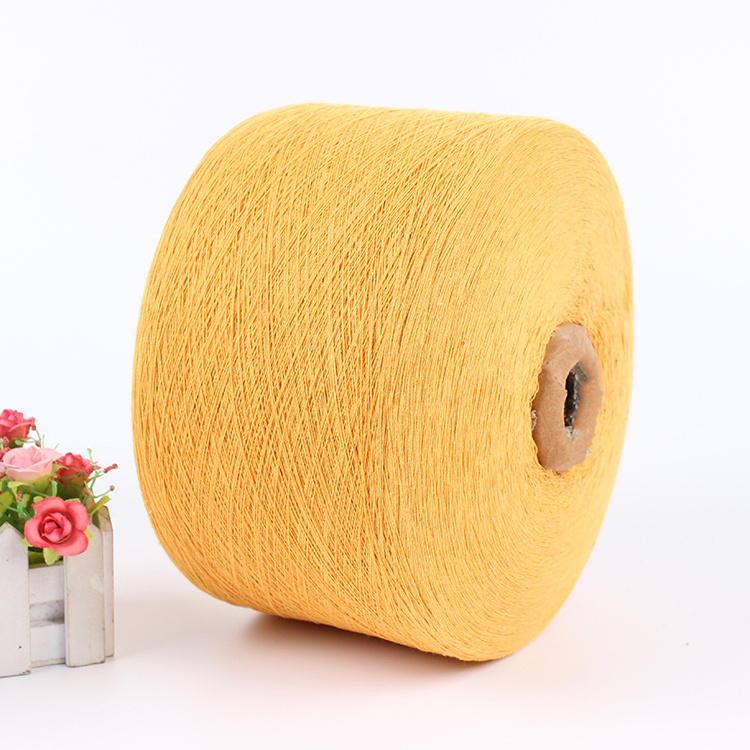 Wholesale 100% Cotton Weaving Yarn Cotton Polyester Blended Cotton Yarn