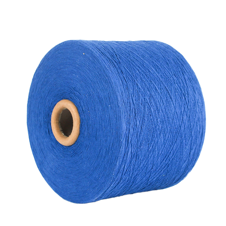 Wholesale 10s/1 Recycling Polyester cotton Yarns For Circular Machine Knitting sock Protective gloves Yarn