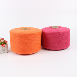 Wholesale high tenacity polyester yarn dyed polyester yarn for crochet bags and braided belts