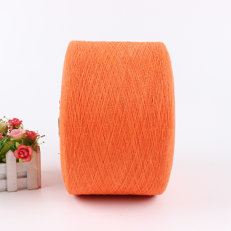 Regenerated Cotton polyester yarn Ne16s 20s cotton yarn price