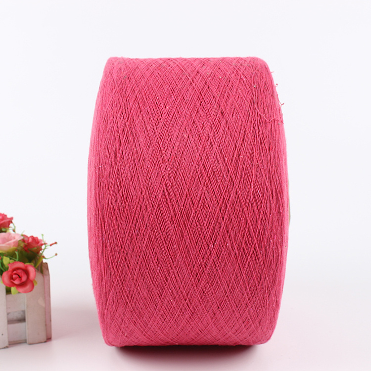 Wholesale high tenacity polyester yarn dyed polyester yarn for crochet bags and braided belts