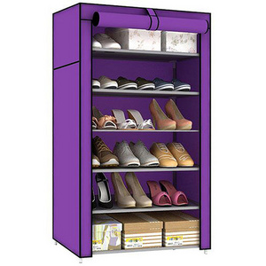 Non-woven Fabric Extendable Easy Assembly Multilayer Receive Shoe Rack