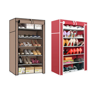 New Design Large Capacity Non-woven Multilayer Fabric Shoe Rack