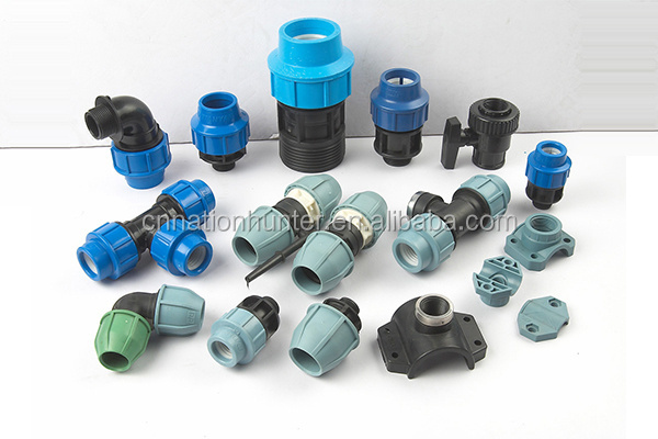 Video!Professional cheaper price PP compression pipe fittings injection mould,plastic PPB pipe fitting mold