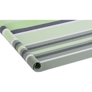 Multi purpose ribbed fabric can be used as pvc mesh for beach chairs friendly tarpaulin fabric