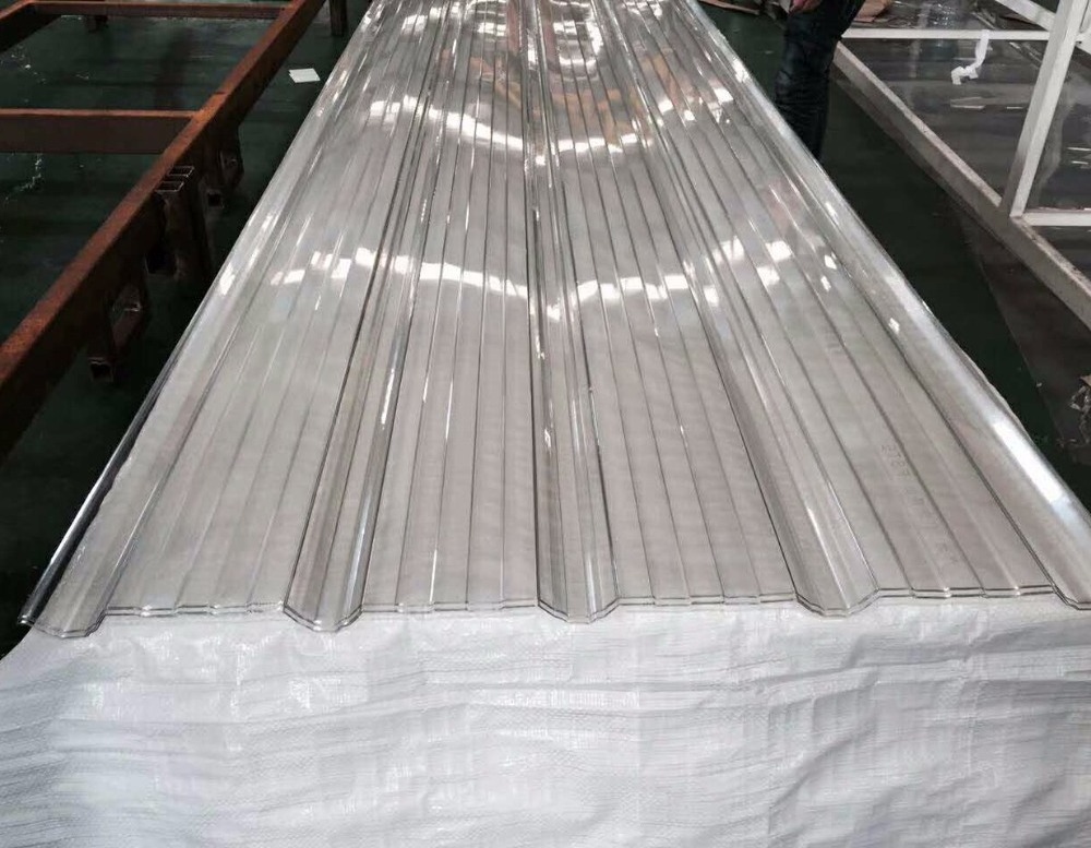 Germany imported raw materials PC Corrugated Sheet Sales Promotion Polycarbonate Corrugated Sheet