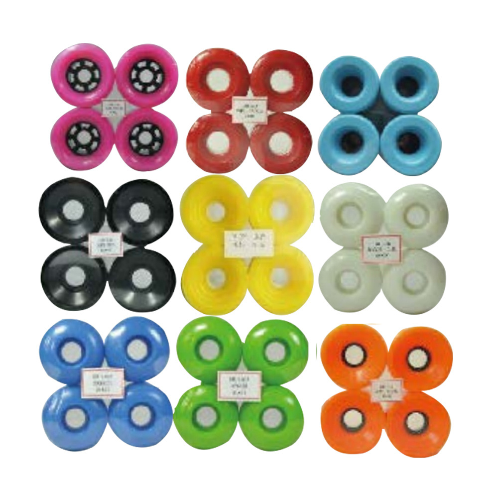 China cheap price 50-60 mm skateboard wheels China skateboard wheels manufacturer