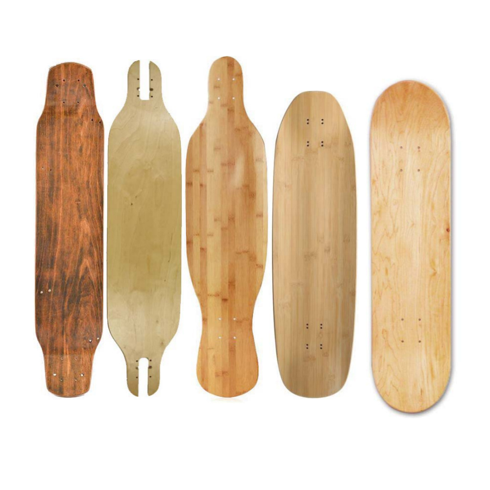 Wholesale cheap 8 ply maple 7.75 inch heat transfer printing graphic blank skateboard deck for gift