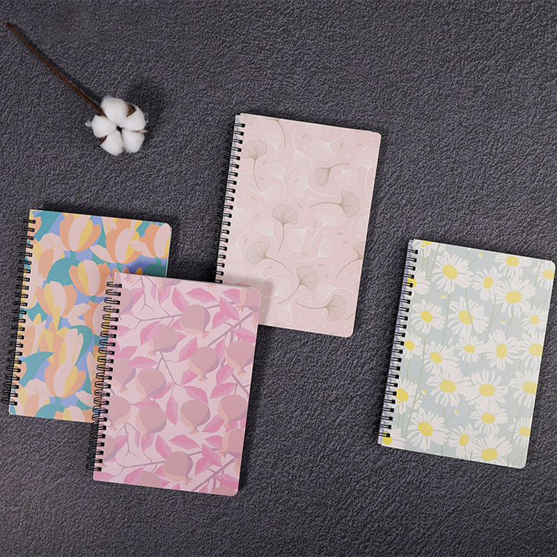 ANI A5 Cute Notebook B5 Loose Leaf Notebook Stationary Notebooks for Students