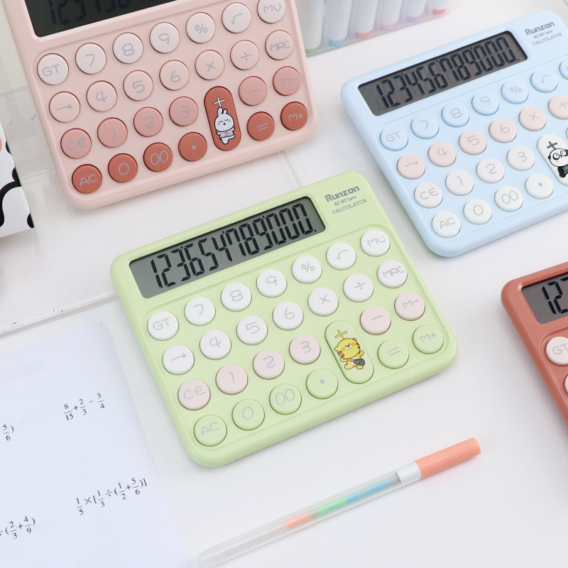 ANI Ready Stock 27 Steps Cute Calculator Simple Fresh Creative Fashion Calculator For Kids