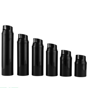 30ml 50ml 80/100ml 150 200ml white black PP airless pump bottle lotion bottle packaging vacuum flask cosmetic bottles