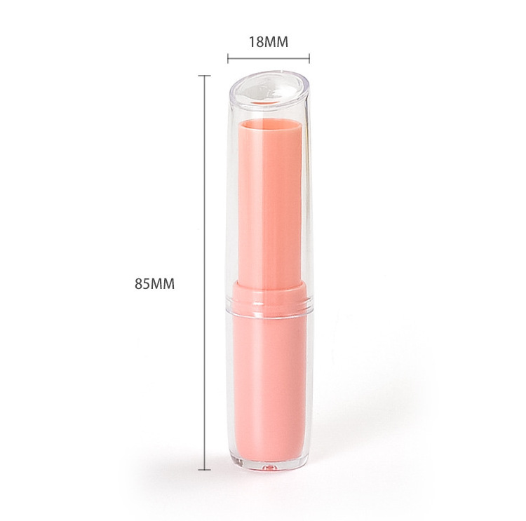 mini colorful 3g 4g cosmetic empty chapstick lip gloss container lip balm tube lipstick tube packaging lipstick tube