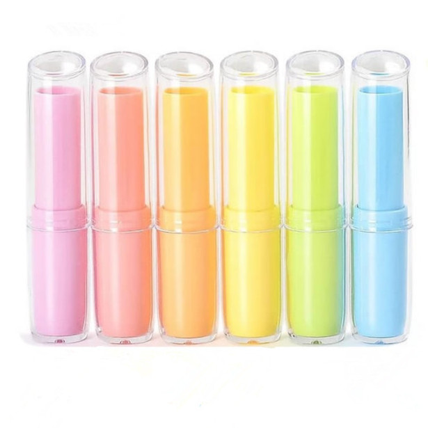 mini colorful 3g 4g cosmetic empty chapstick lip gloss container lip balm tube lipstick tube packaging lipstick tube