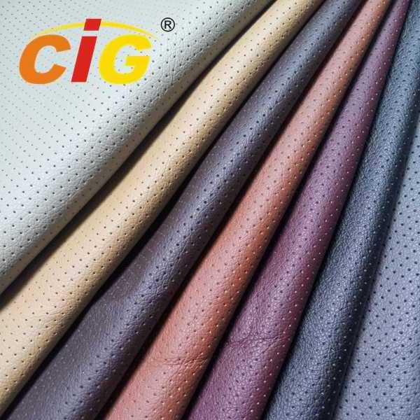 High-quality and cheap rexine pvc pu artificial embossed leather