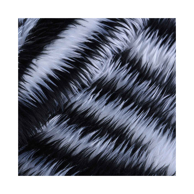 Custom Luxury Long Pile Fake Fur Fabric Artificial Faux Fur