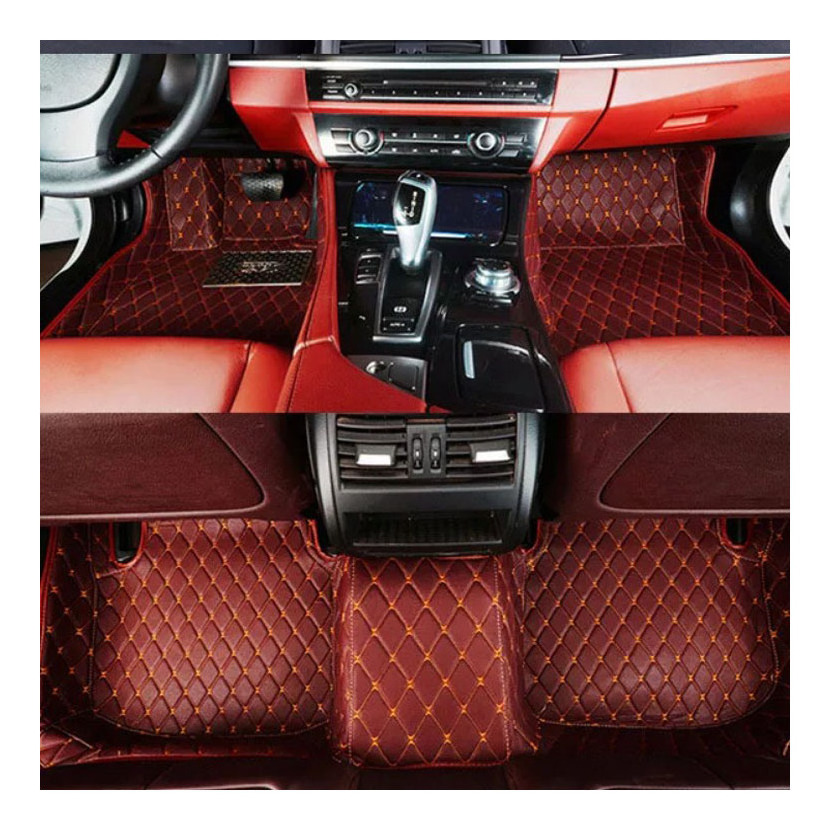 High Quality 3D Coil Car Floor Mat Roll PVC Foot Mat Car Carpet