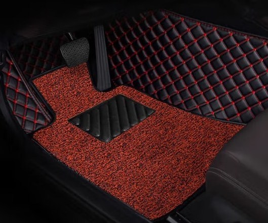 High Quality 3D Coil Car Floor Mat Roll PVC Foot Mat Car Carpet