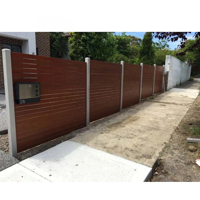 Conveniently Installed Riverside Custom Fence Aluminum Alloy Gate and Farm Fence for Outdoor Courtyard Rainproof Waterproof