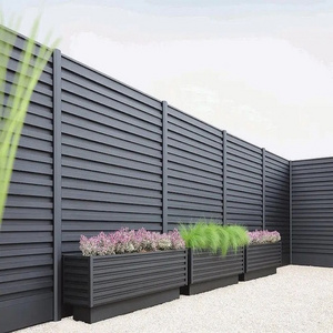 Conveniently Installed Riverside Custom Fence Aluminum Alloy Gate and Farm Fence for Outdoor Courtyard Rainproof Waterproof