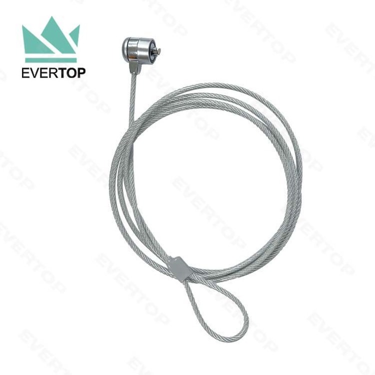 TS-CL01 T-Bar Universal Keyed Anti Theft Laptop Locks Cable Laptop Cable Lock for laptops 2meters