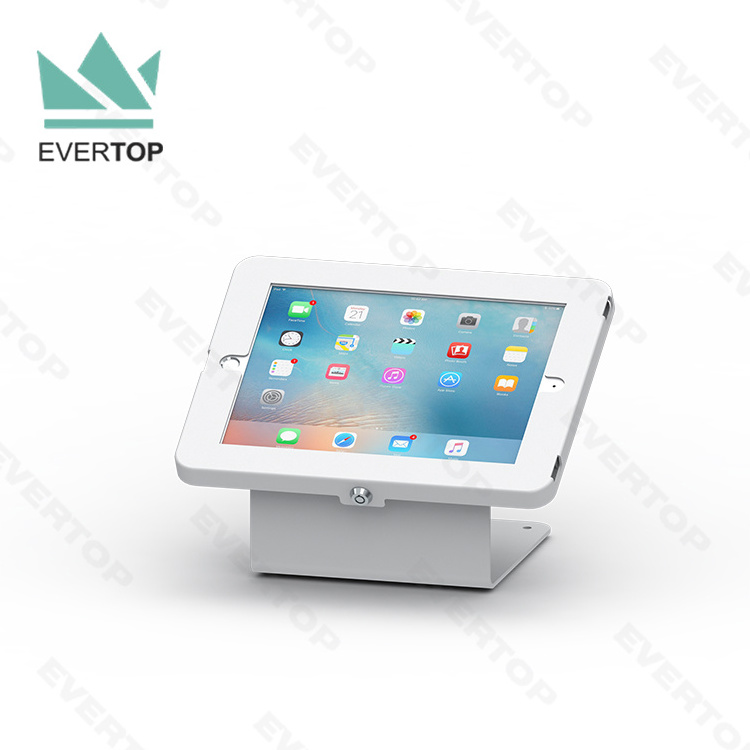 LST02-H Feedback Table top for iPad Tablet Enclosure Tabletop for iPad Stand Kiosk Anti Theft Tablet Stand Tablet Display Stand