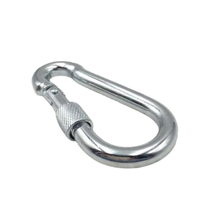 HengLong 316 Stainless steel M4 weight capacity 200Kg Spring Snap hook Quick Link Carabiner Hook Clip