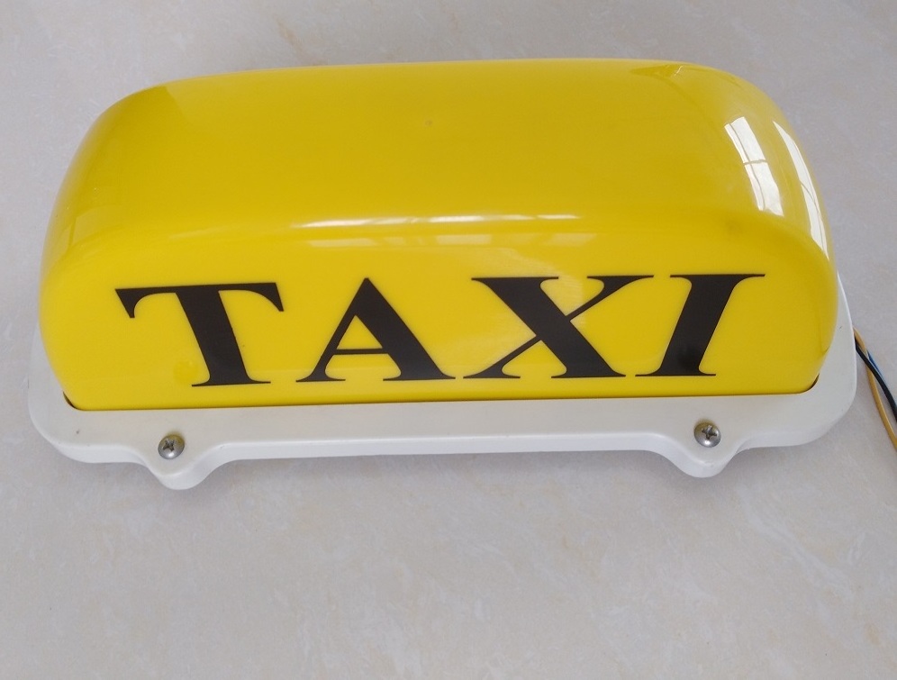 Car Top  Magnetic Taxi Light      Roof Top Taxi Light Box      Roof Sign Taxi Light