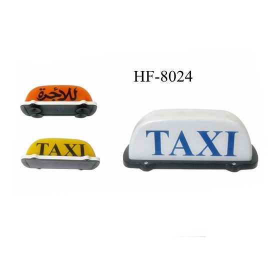 DC 12V Taxi Sign Roof Light Top Sign Light Taxi Top Lamp Box with magnetic